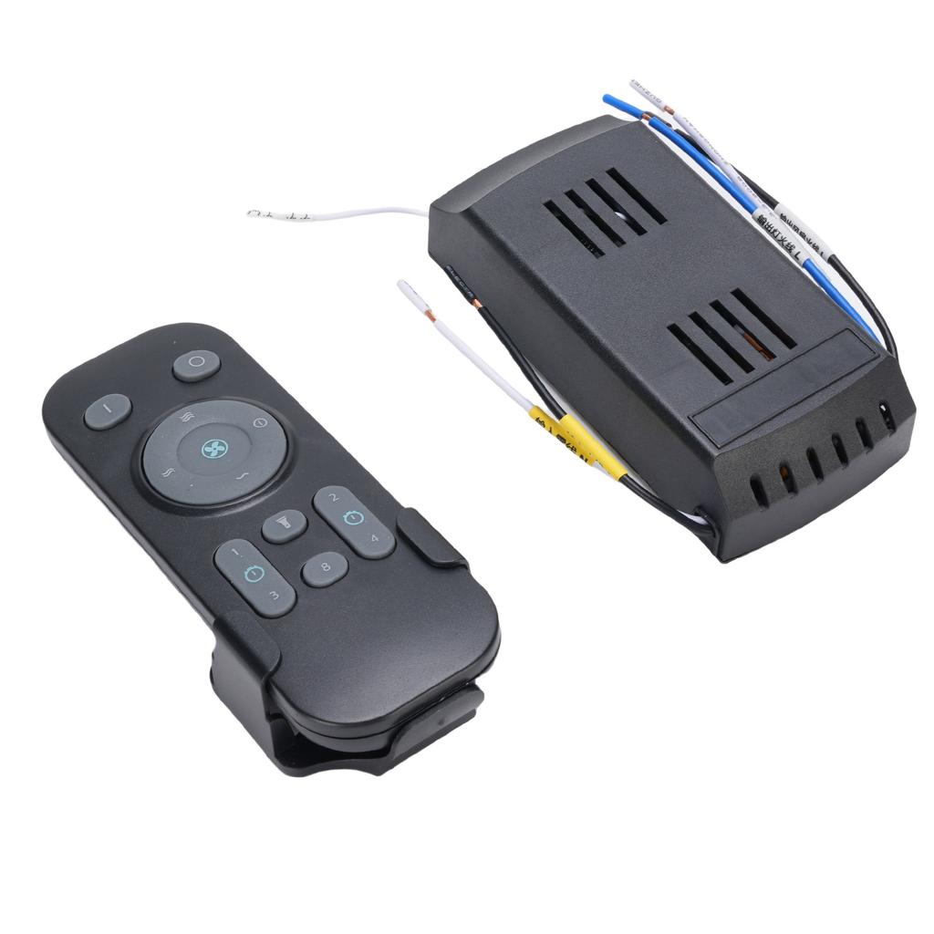 Universelles Deckenventilator-Fernbedienungskit Deckenventilator Licht Timing 3 Geschwindigkeiten Fernbedienung für Deckenventilator