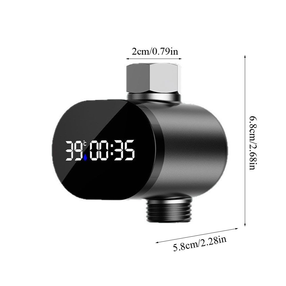 Accurate Faucet Water Temperature Gauge Waterproof Led Display 0~99 Temperature Measurement Meter Shower Water Thermometers