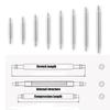 Kits 1.5mm Diameter Watch Band Strap Watchmaker Link Pins Remove Tools Watchband Repair Spring Bar