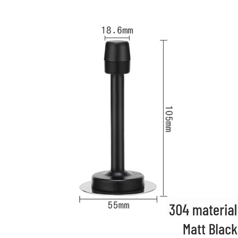 Non-Punch Anti-Collision Door Stopper & Suction Bumper for Secure Entry and Bathroom Doors