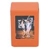 Picture Holder Storage Case PVC 50 Sheets Large Capacity 3 Inch Photocard Storage Box Brown