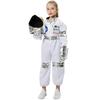 Sac Taske Space Suit Cosplay Astronaut Jumpsuit for Halloween Set Kids, Costume, 3-Piece (130-140cm)