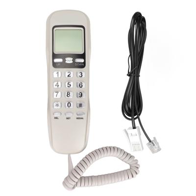 KXT333CID Kabelgebundenes Wandtelefon Multifunktions-Retro-Wandtelefon mit LCD-Display für Hotel