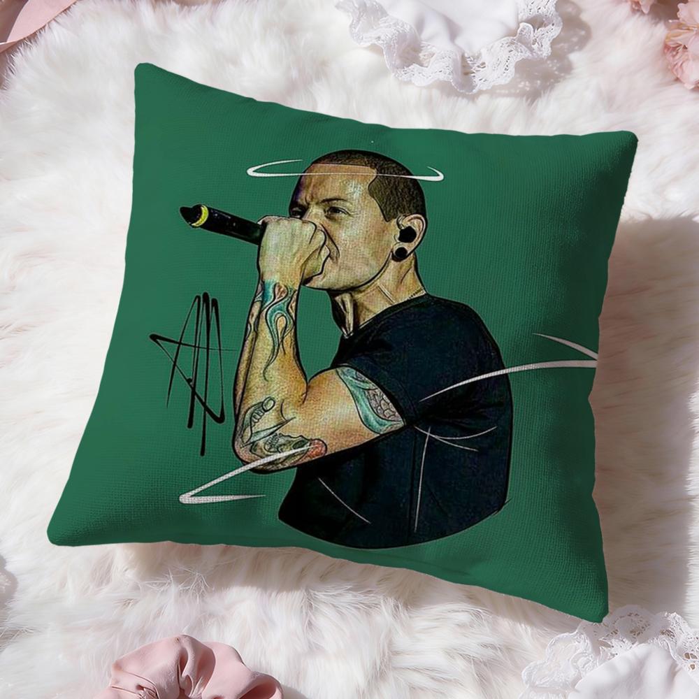 Funda de cojín C-Chester BenningtonS Comodidad Premium Reversible - Diseño Dos en Uno para Cualquier Habitación y Interior de Coche