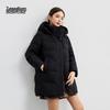 XueZhongFei Women's Hooded Winter Down Jacket