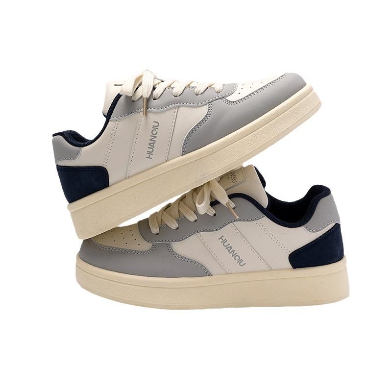 Global casual trend thick baseplate shoes women's 2025 spring new with skirt versatile little white shoes women ZHQ68130