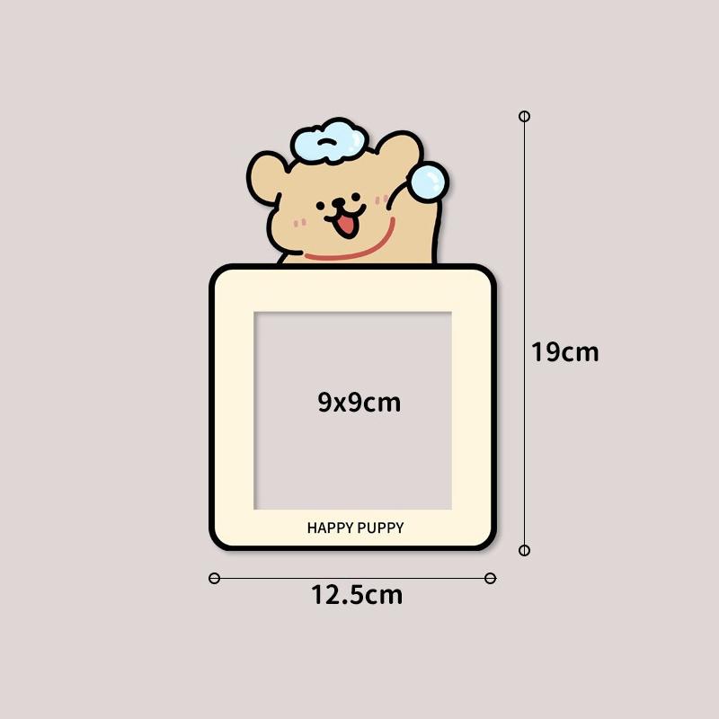 4-Pack Bedroom Switch Stickers Home Decoration Switch Cover Cartoon Cute Puppy Stickers