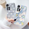 Rose Flower Oil Painting Daisy Phone Case For Xiaomi Redmi Note 11 11S 12 12S Pro Cover Silicone Transparent Clear Protection