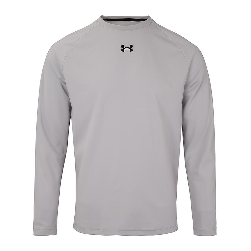 Under Armour Logo Print Simple Loose Casual Round Neck Sweatshirt Unisex sweatshirt 25600302-014
