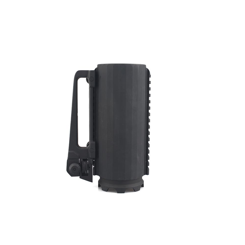 Taktische Tasse Outdoor Becher 610ml Tragbare Jagd Outdoor Flasche Abnehmbare Camping Reise Schwarz Aluminium