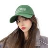 Retro Baseball Cap Female Embroidered Letters Peaked Cap