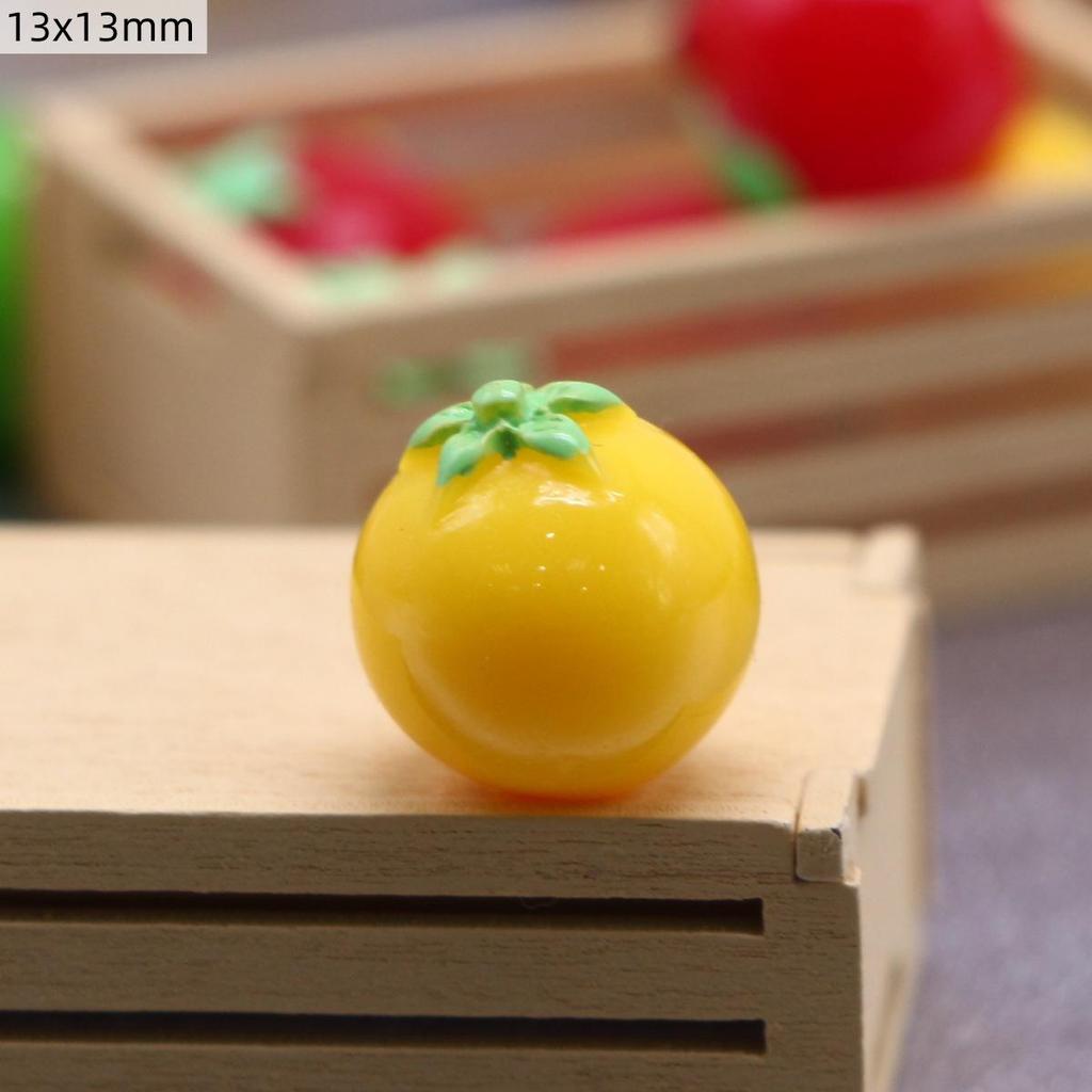 10-Piece Set: Mini 3D Fruit Dollhouse Dining Table Play Food Props