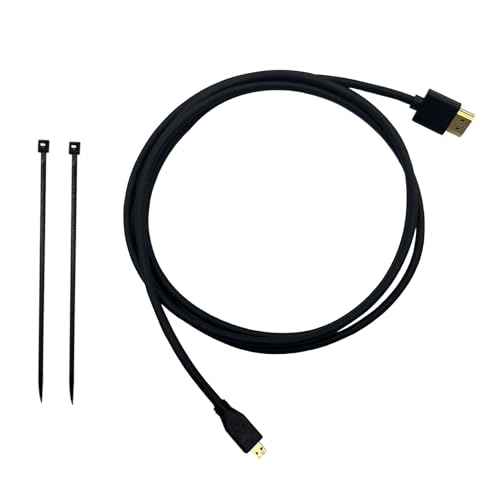 

OTORAM Compatible/Replaceable Kenwood [KENWOOD Compatible] Navigation HDMI Cable Compatible [KNA-20HC / KNA-22HC] MDV-M909HDF 2022 Model / MDV-M9