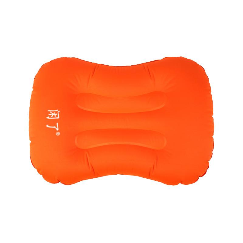Travel Press Inflatable Lunch Rest Pillow Portable Outdoor Inflatable Pillow Foldable Multifunctional Pillow Headrest