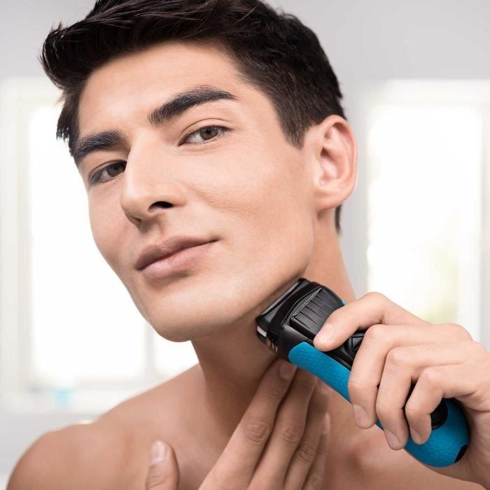 Tête de rasoir Braun Series 3 Pièce De Rechange Argentée - Compatible avec les rasoirs Series 3