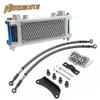 Motorcycle Oil Radiator Pit Bike Oil Cooler Kit Universal for Monkey Bike 125 Honda Dax 50 70 90 110 140cc Engines ATV Motocross