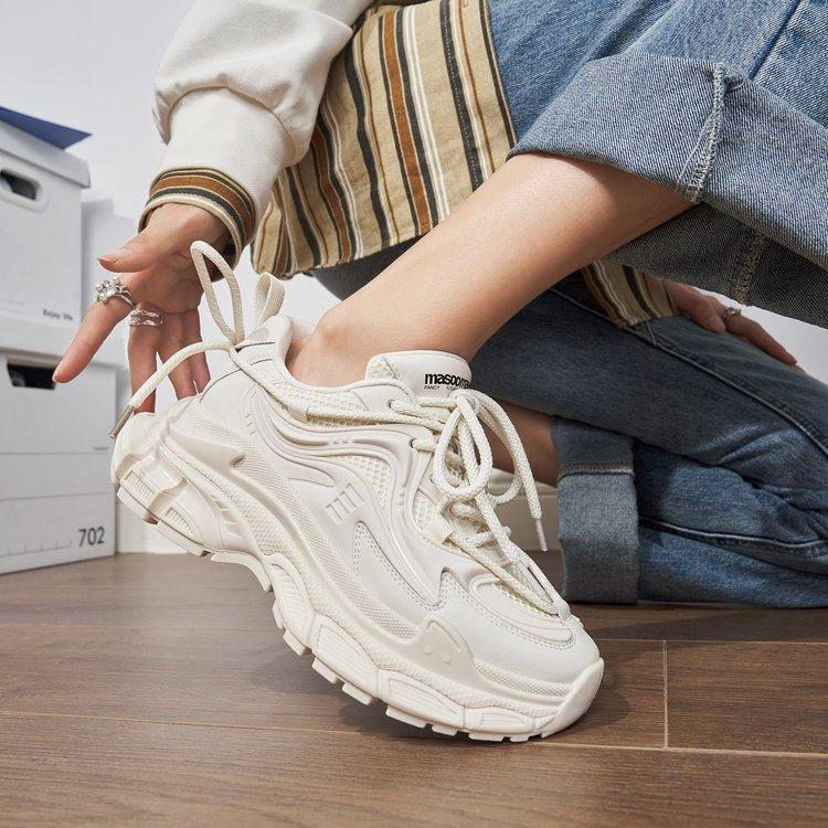 Autumn New Children's Casual Versatile Sports Shoes, Small People Show Height and Increase Women's Shoes