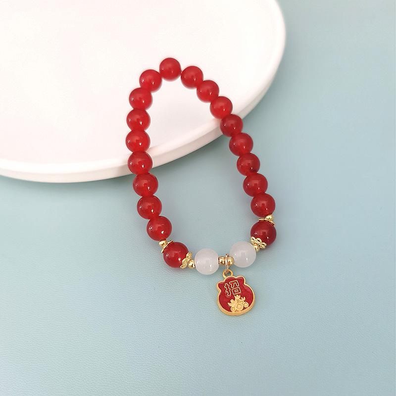 Dodo Hot Hetian Jade Rabbit Bracelet, Women's Niche Design - High Value Student or Bestie Gift