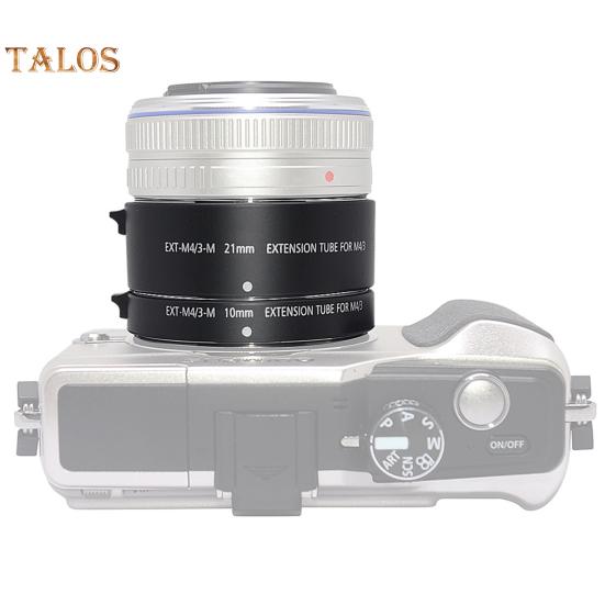 Lens Extension Tube M4/3 Mount Autofocus 10mm 21mm Camera Prolong Tube