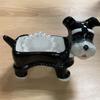 Creative Schnauzer Cute Cartoon Puppy Ceramic Incense Burner Ornaments Ins Style Storage Decorative Ornaments