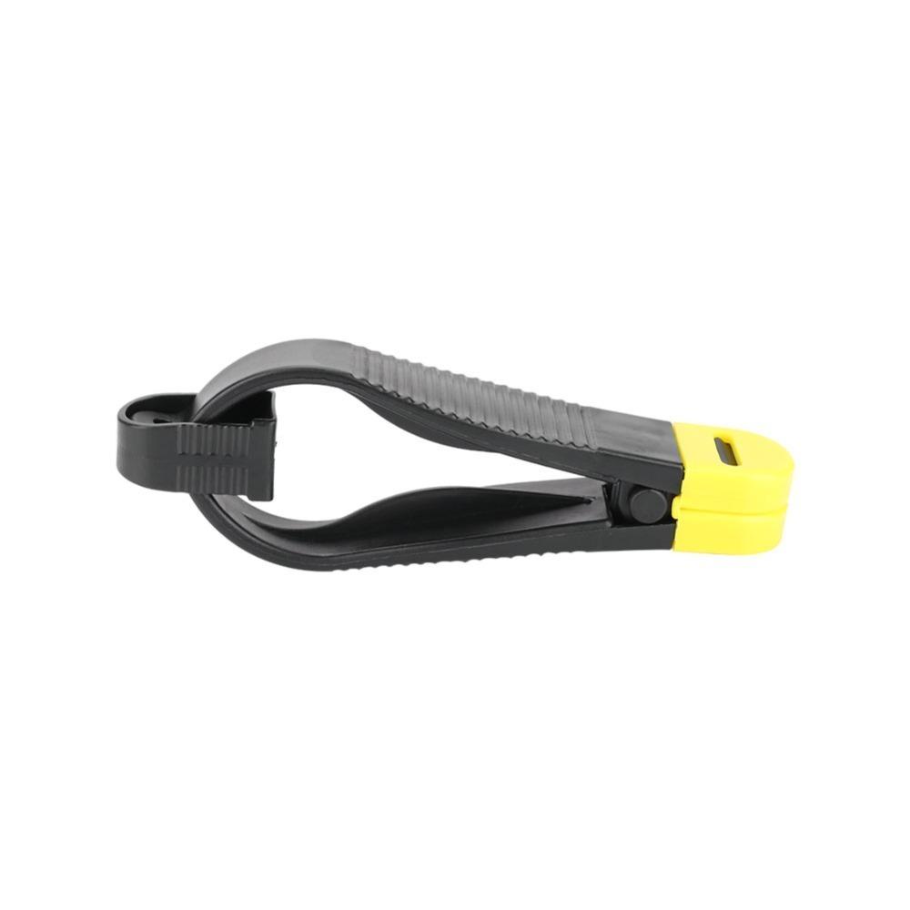 ABS Power Grip Release Clip Black and Yellow Fishing Line Clamp Durable Snap Clamp  Boat Fishing S