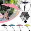 Magnetic Phone Umbrella for Sun, 360 Rotation Phone Umbrella for Sun, Foldable Portable, Reduce Phone Overheating and Phones Anti-Glare