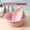 Durable Large Plastic Basin for Laundry, Washing Feet, Face, Vegetables - Ideal for Dorms & Homes
