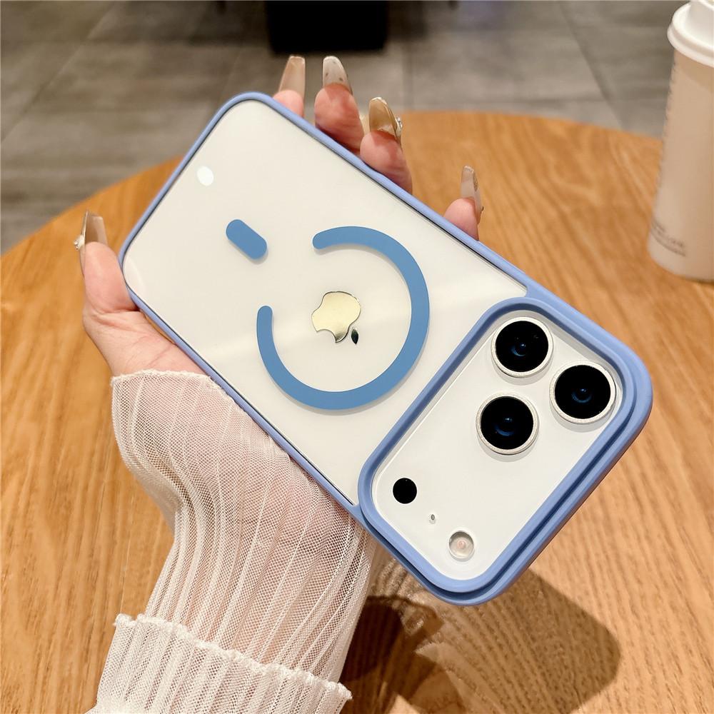 For Magsafe Magnetic Wireless Charging Case For iPhone 17 16 15 14 13 12 11 Pro Max Mini Plus Air Color Matte Bumper Clear Cover