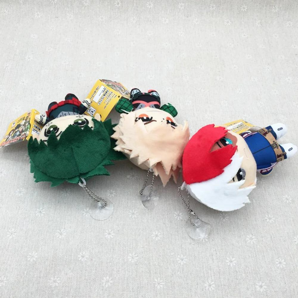 Anime 15-27cm My Hero Academia Plüschtiere Cartoon Izuku Midoriya Katsuki Bakugou Shouto Todoroki Stoffpuppen Kindergeschenke
