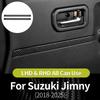 For Suzuki Jimny 2018-2025 Car Door Panel Anti-scratch protector Decorative Strips 3/5 Doors ABS Trim Auto Interior Accessories