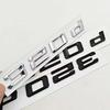 3D ABS Chrome Matte Black Car Styling Logo 320d Badge Rear Trunk Emblem Decal For BMW 3 Series 320d E34 E46 F31 Auto Accessories