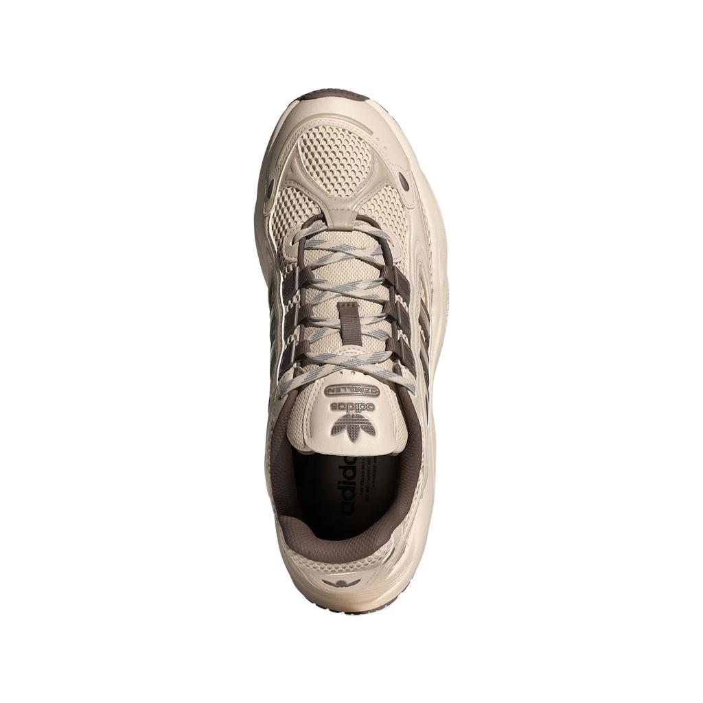 Adidas Originals Ozmillen Comfortable Retro Fabric Low-Top Training Running Shoes Women Sneakers Beige IF1815