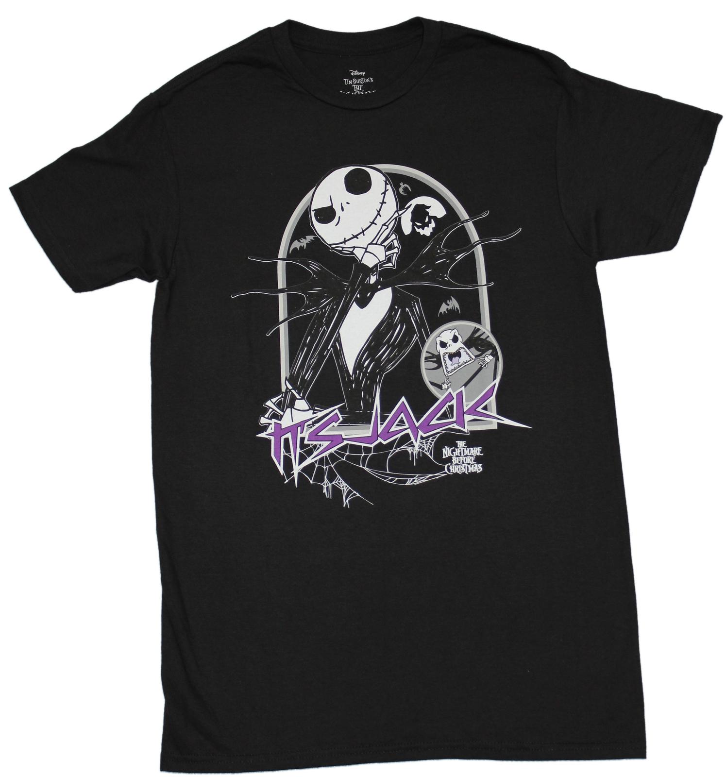 Nightmare Before Christmas New Adult T-Shirt - It s Jack Image S