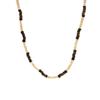 Fashion Men Summer Beach Wooden Bead Surfer Necklace Simple Geometric Tribal Ethnic Handmade Chain Steampunk Male Jewelry Gift