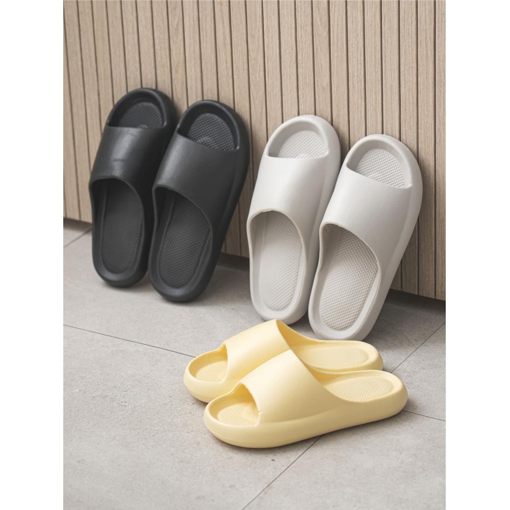Daiso Eva Soft Cushion Slippers  Approx. 270 Mm   Ivory
