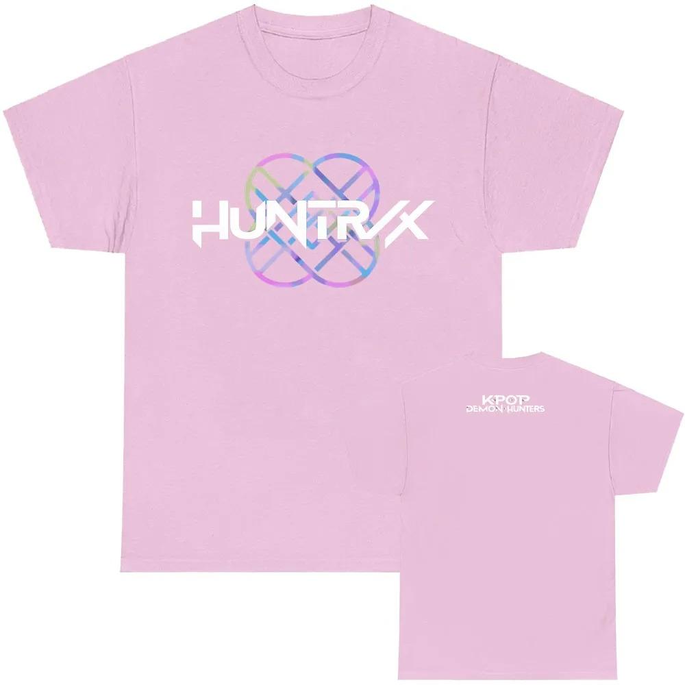 KPop Demon Hunter T-Shirt Summer Cotton Trend Loose T-Shirt Unisex Street Hip Hop Fashion Casual T-Shirt Oversized T-Shirt