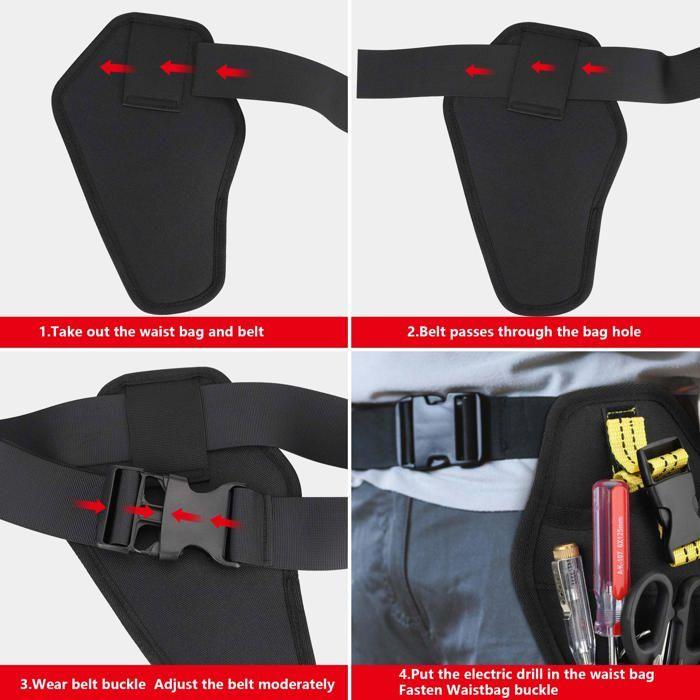 Ceinture Porte-outils - Bandeau Porte-outils - Poche - Etui - Trousse - Besace - Tool Belt