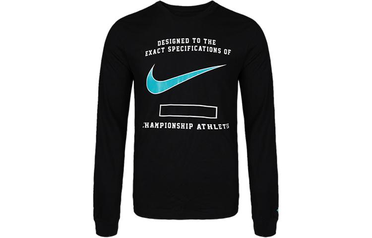 

Nike T Shirts Men s Black Crew Neck Moderate Straight Fit CW0528-010 XL