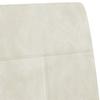 Cantilever Chair Cream White Velvet
