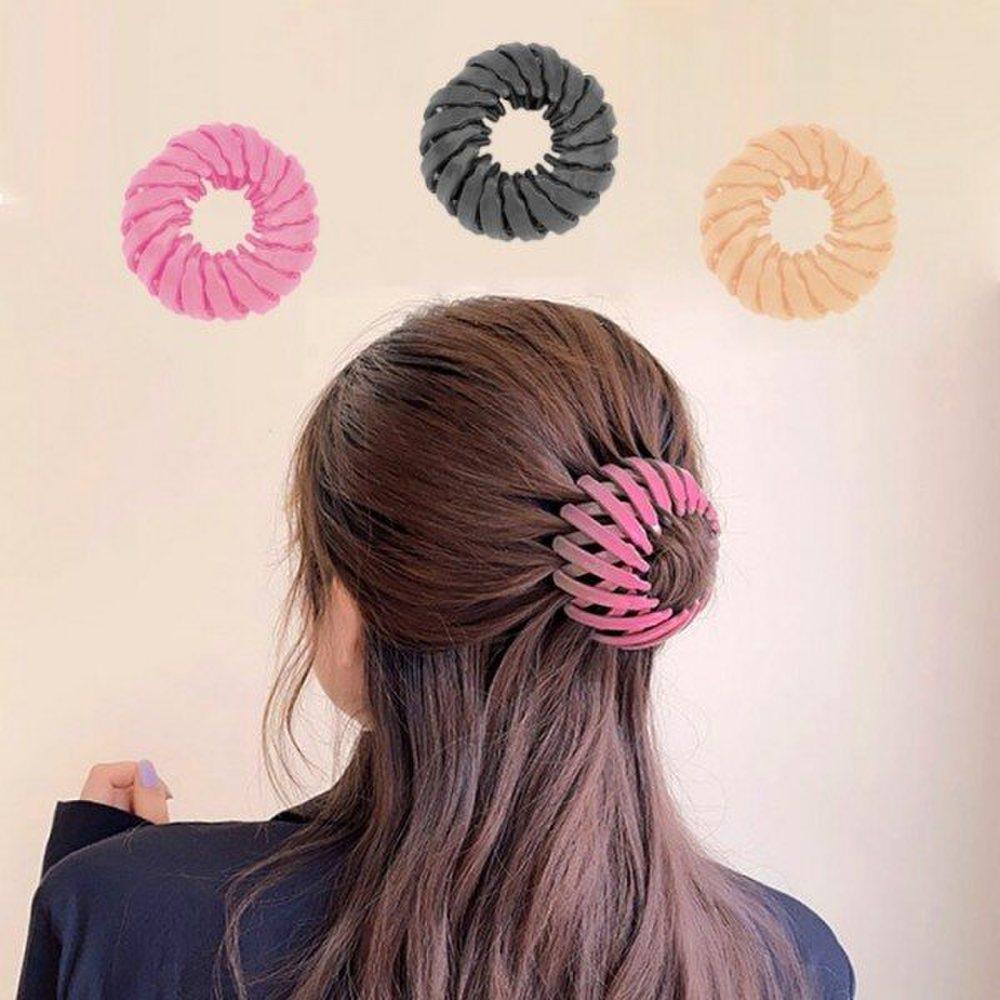 

Мно пуп шпилька пучок шпилька резинка для волос Rd-11229 green