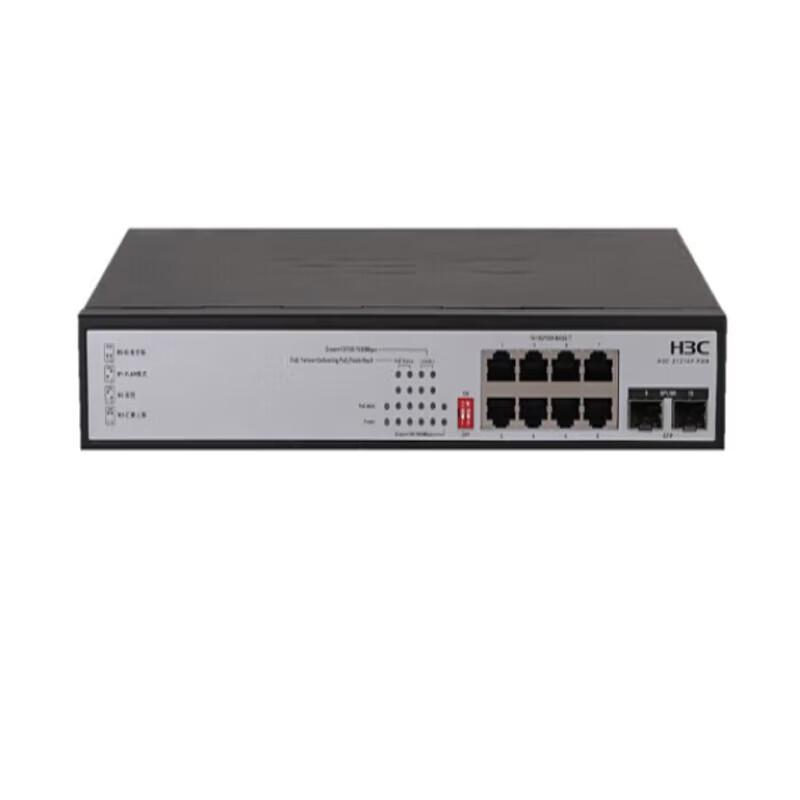 H3C S1210F-PWR 8-Port Gigabit PoE Unmanaged Switch