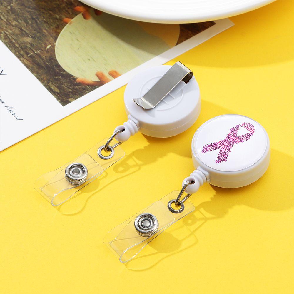 Styles Doctors Practitioner ID Name Swivel Clip Cute Nurses Retractable Badge Reel Holder for Nurse