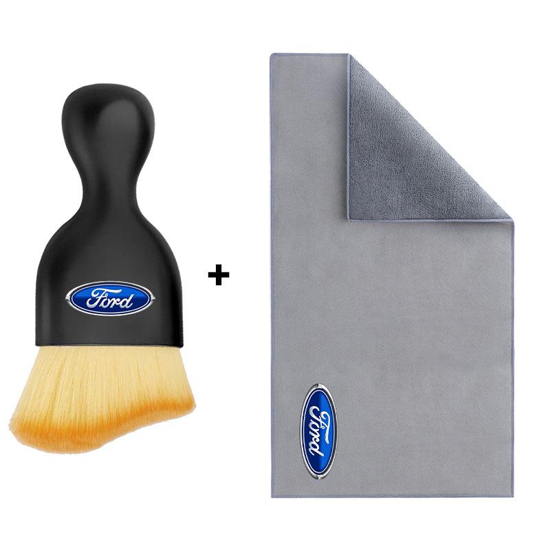 

Плюшевое полотенце для чистки автомобиля, впитывающая ткань без ворса, автомобильные инструменты для Ford Focus Mondeo Kuga Fiesta MK7 Escort Explorer Edge 2 4 MK2 MK4