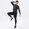 MÄNNER Fitness Langarm-T-Shirt mit hoher Elastizität, Sport-Strumpfhose, Trainings-Shirts, Lauf-Fitness-Tops