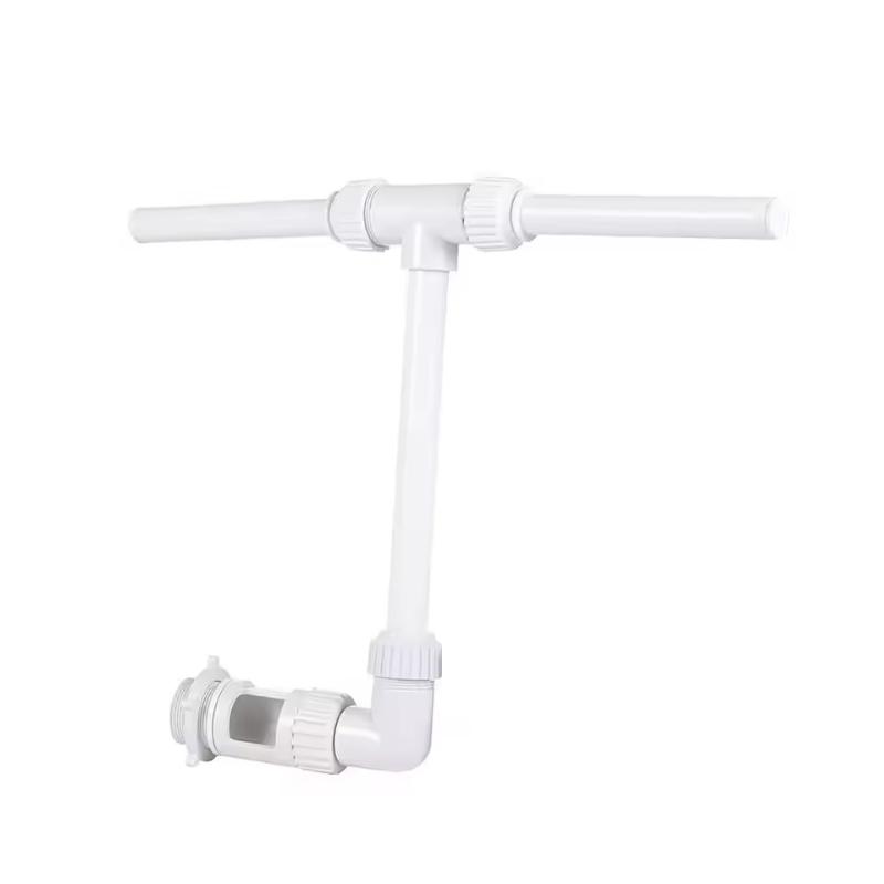 Adjustable Dual Spray Swimming Pool Sprinkler Creative Waterfall Fountain for Pool Garden Patio Water Activities
