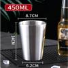 Handun Double-Layer Stainless Steel Cold Drink Mug