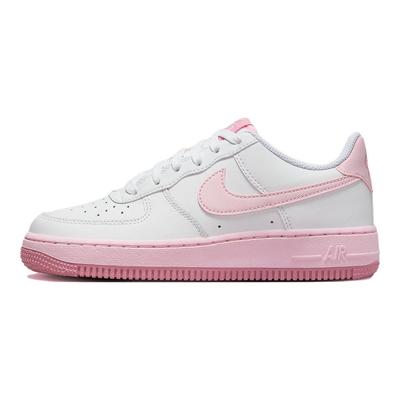 Дитячі кросівки Air Force 1 GS Valentines Day 2024 White Pink-Foam Elemental-Pin FV5948-100