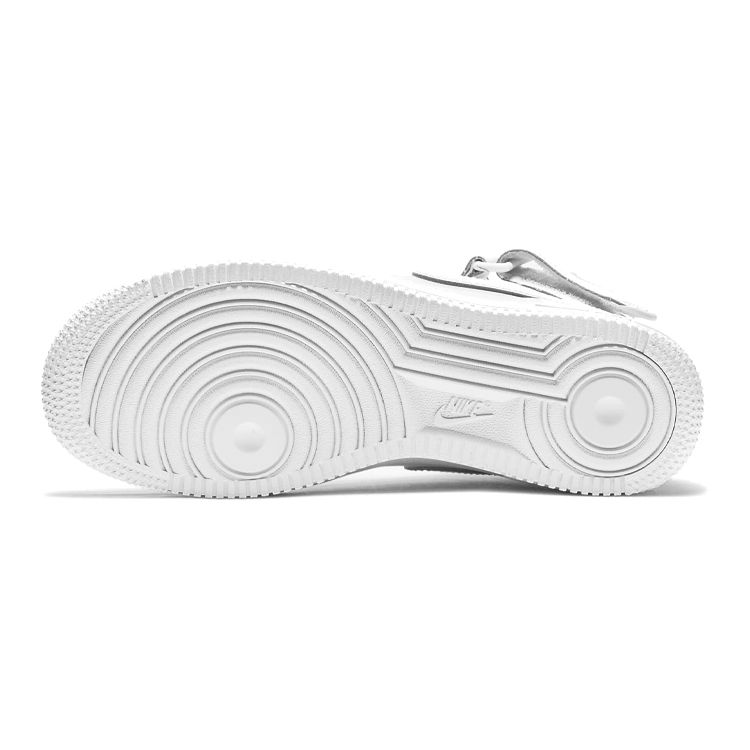 Nike Air Force 1 Mid LE GS Triple White Kids Sneakers DH2933-111
