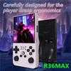 R36MAX 64G 128G Retro Handheld Game Console Linux System 4.0 Inch IPS Screen Portable Video Player Dual Joystick Games Kids Gift
