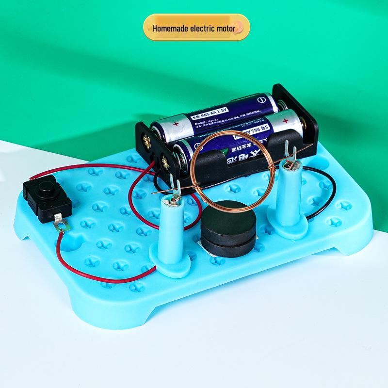 DIY Science Fun: Handmade DC Motor Project Kit for Kids